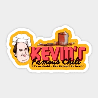 Kevin's Famous Chili Sticker